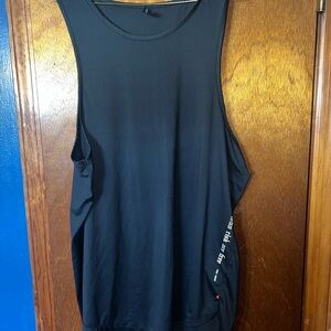 ASRV Black Performance Athletic Tank Top